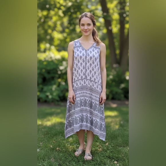 J. Jill Dresses & Skirts - J.Jill 100% Linen Sleeveless Tunic Dress w/pockets  Size PS